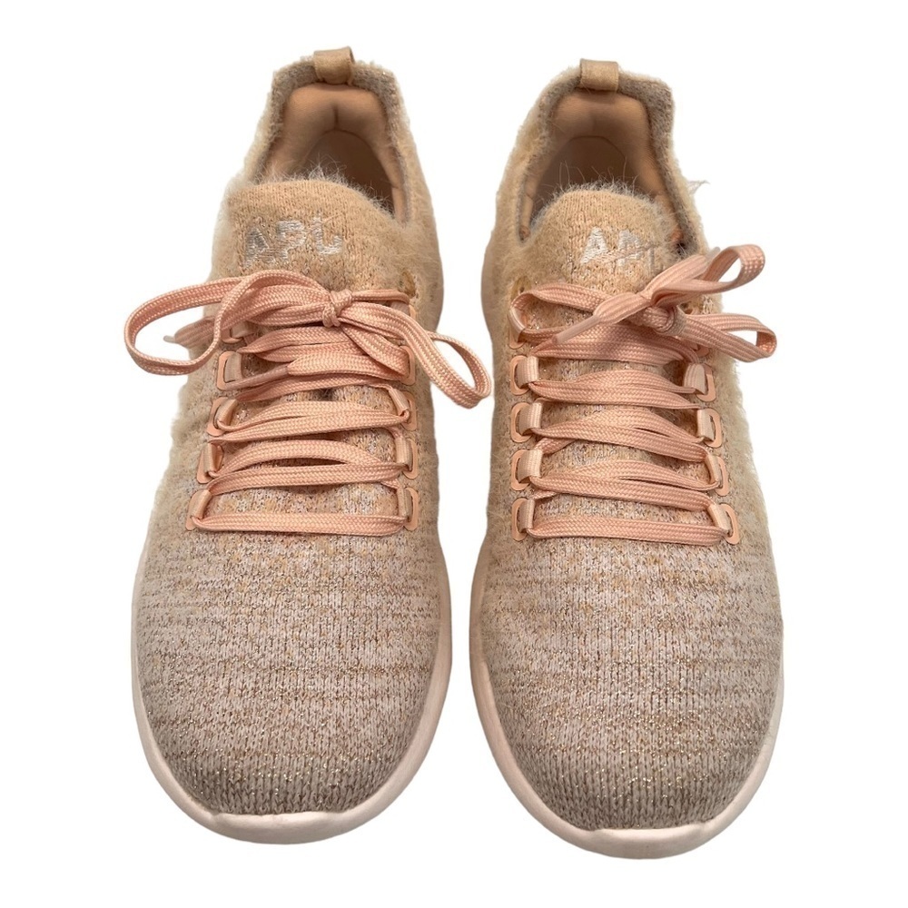 APL TechLoom Breeze x Summer Fridays Blush Peach  Running Shoes Trainers W7 - Picture 3 of 15